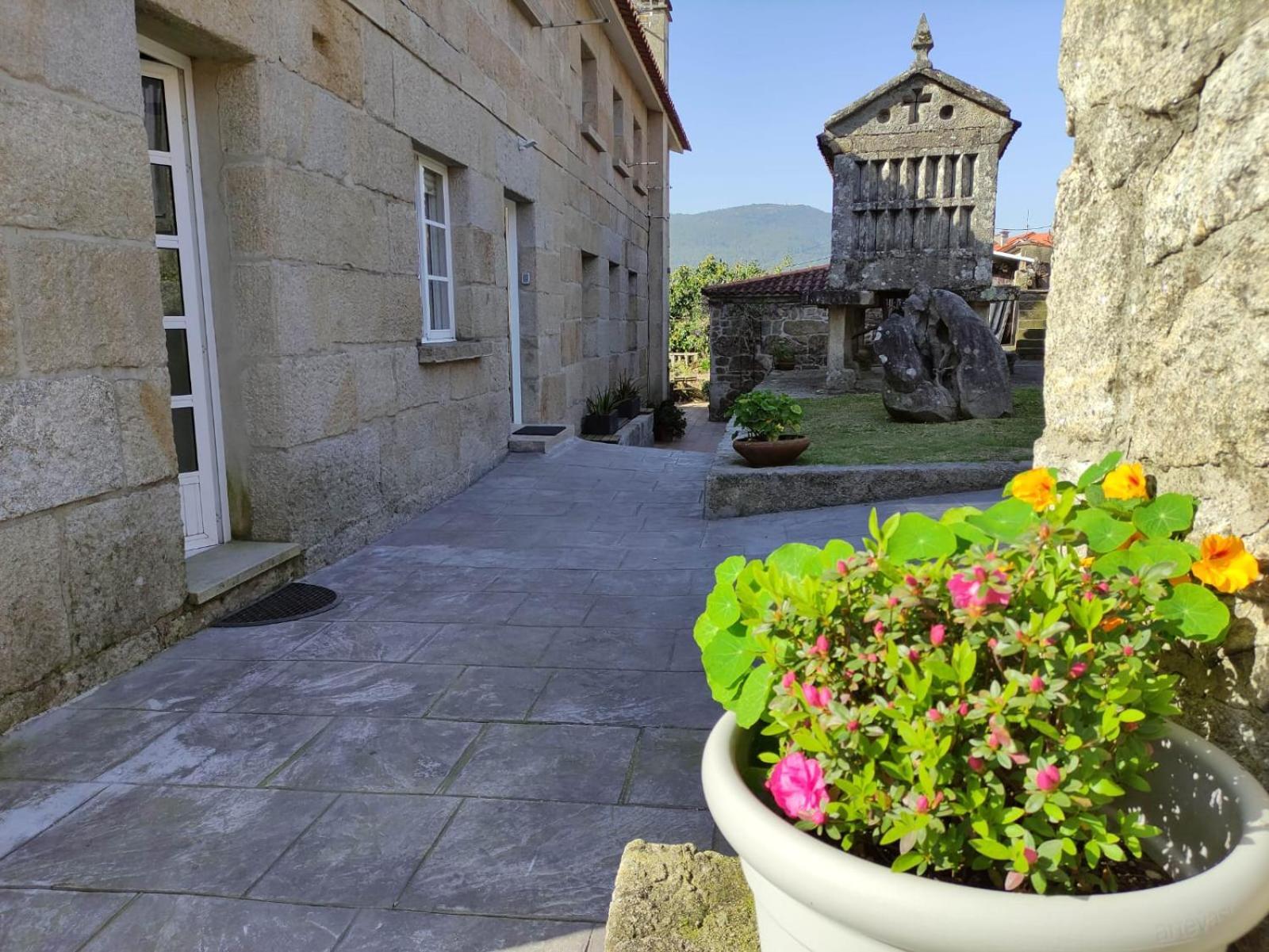 Apartmán A Casa De Mateu Pontevedra Exteriér fotografie