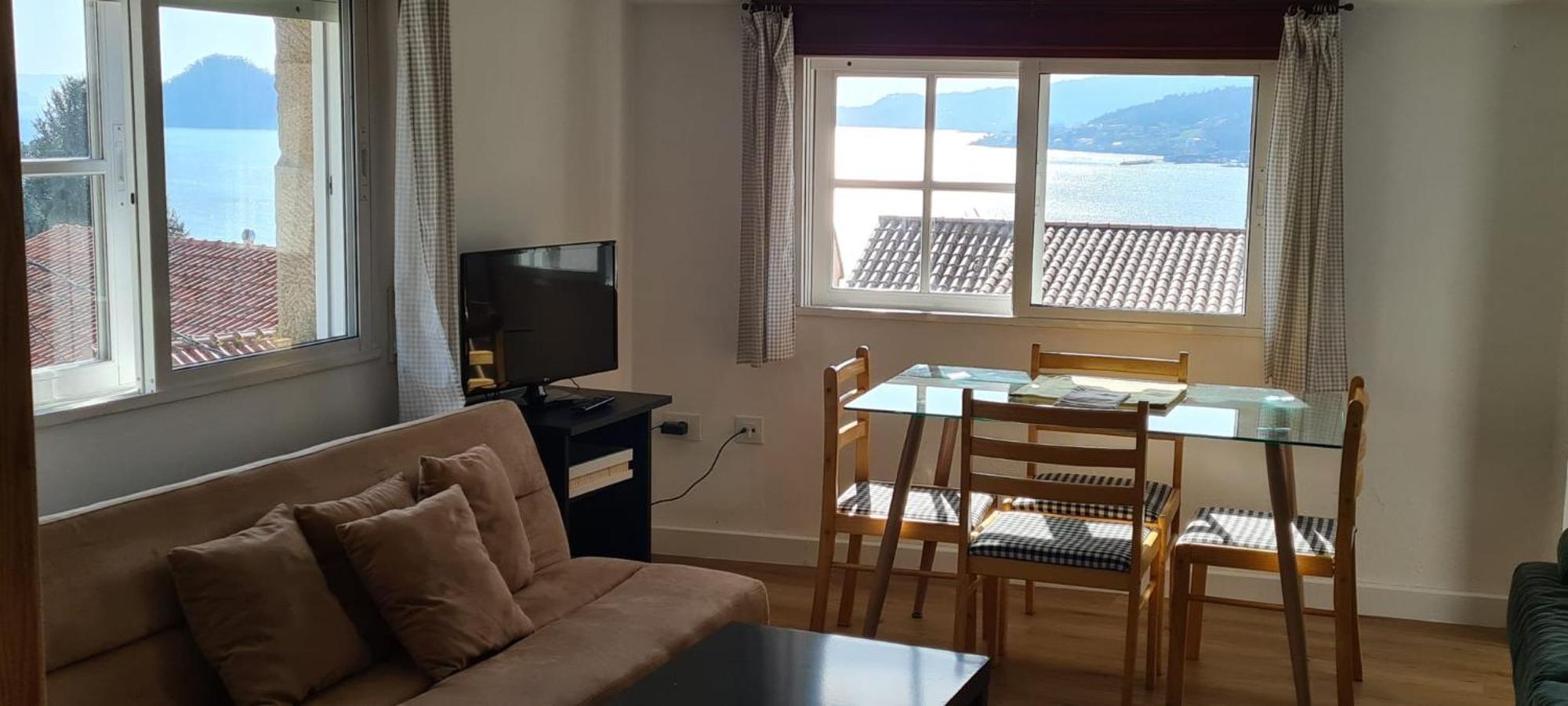 Apartmán A Casa De Mateu Pontevedra Exteriér fotografie