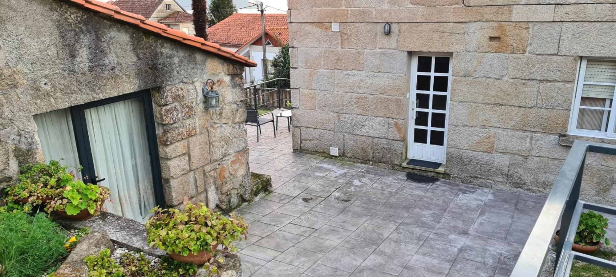 Apartmán A Casa De Mateu Pontevedra Exteriér fotografie